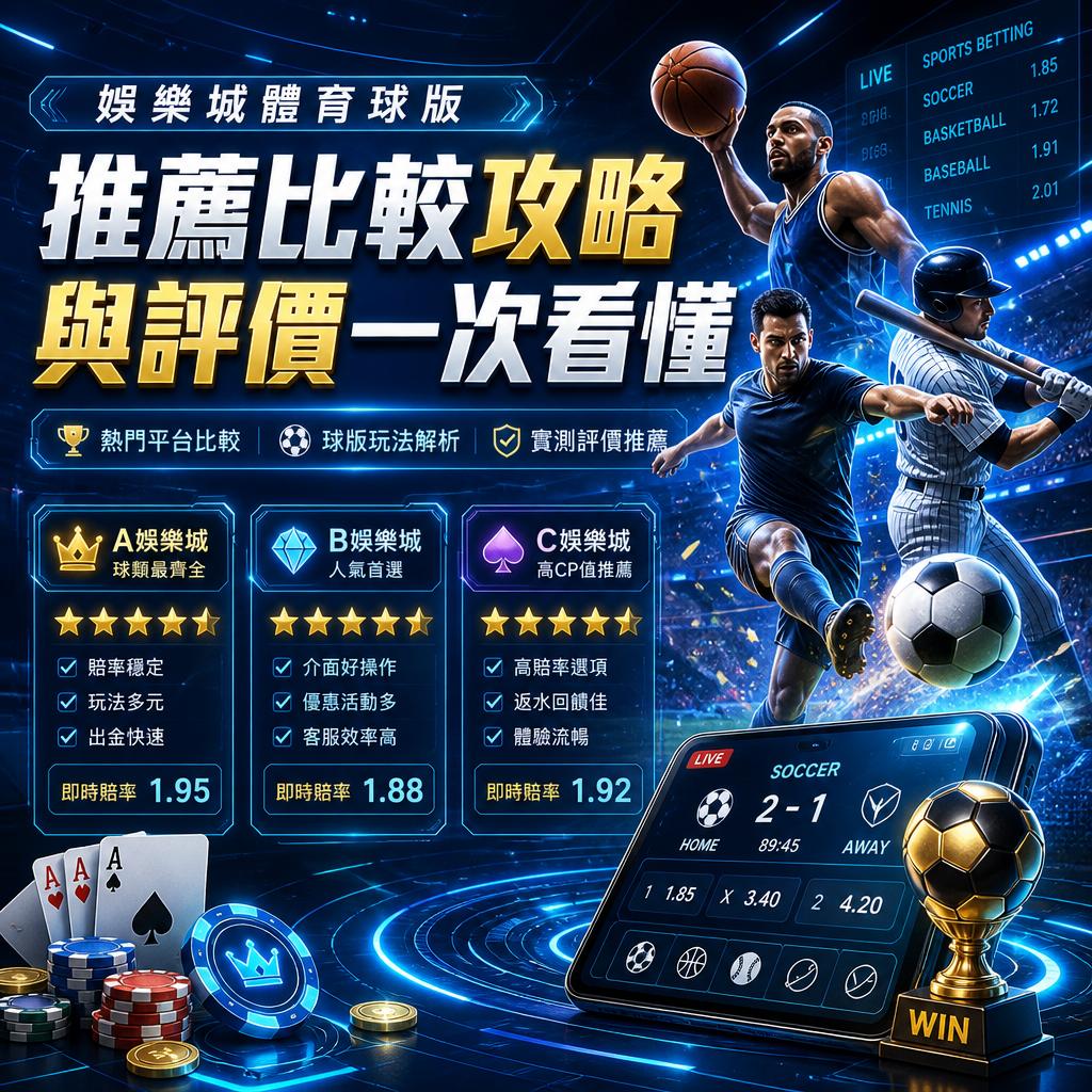 娛樂城體育球版推薦比較攻略與評價一次看懂
